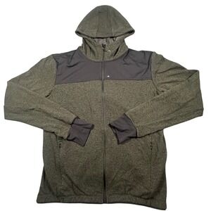 PEdALED All-Road Zip Up Hoodie Jacket Lana Wool Blend Gray and Black Men's XL